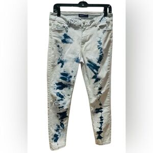 Blue Spice Women's Tie-Dye Skinny Jeans